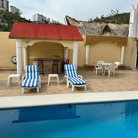Blue Coast With Pool And Ocean View 10 To 35 P Villa Acapulco Exterior foto