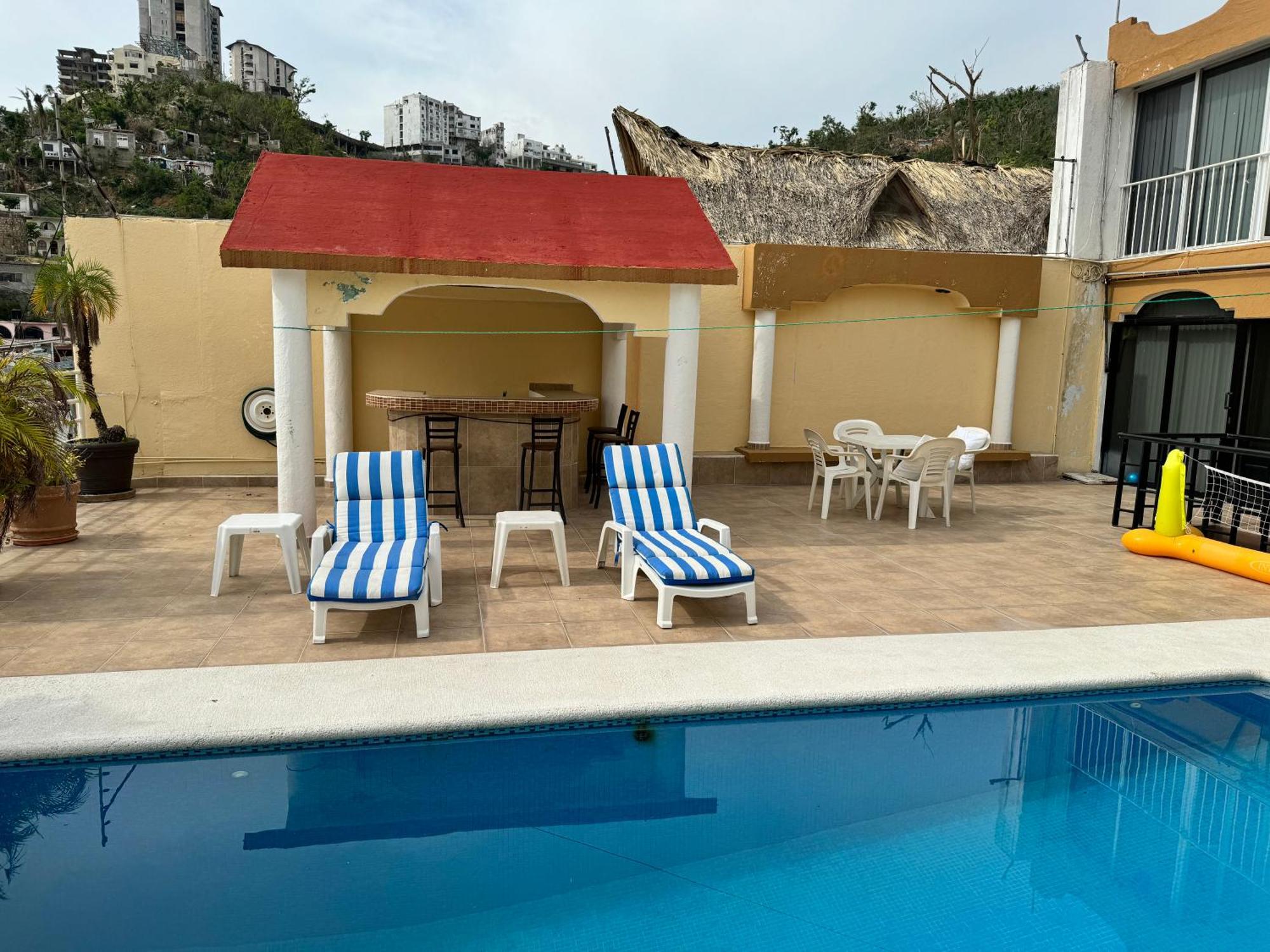 Blue Coast With Pool And Ocean View 10 To 35 P Villa Acapulco Exterior foto