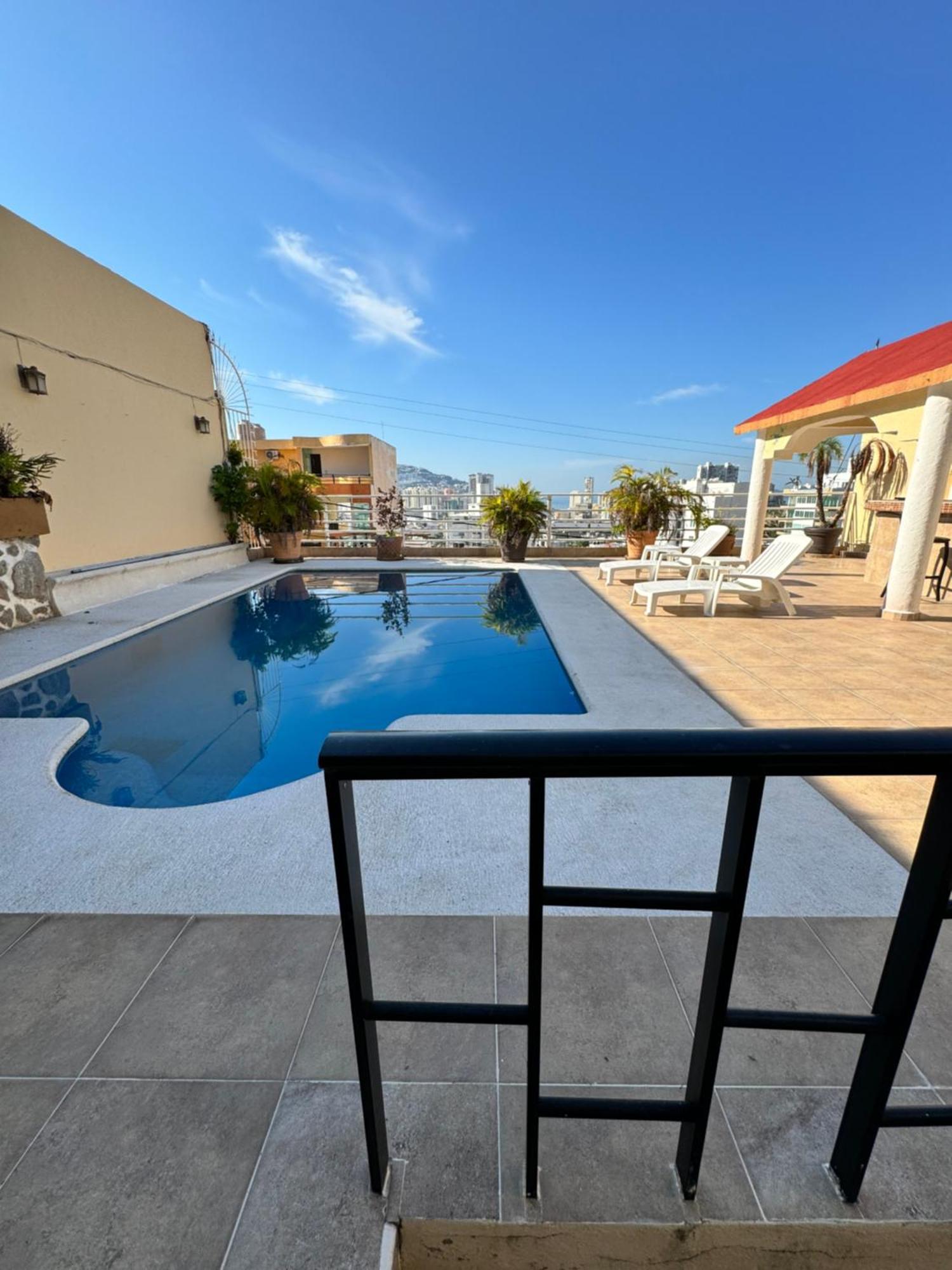 Blue Coast With Pool And Ocean View 10 To 35 P Villa Acapulco Exterior foto