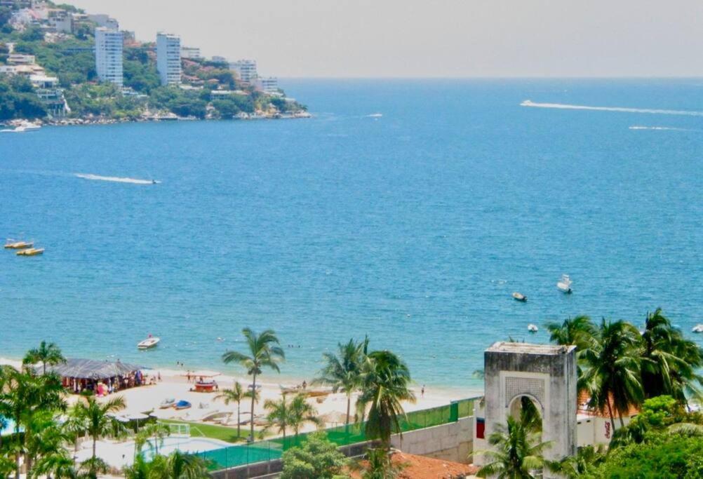 Blue Coast With Pool And Ocean View 10 To 35 P Villa Acapulco Exterior foto