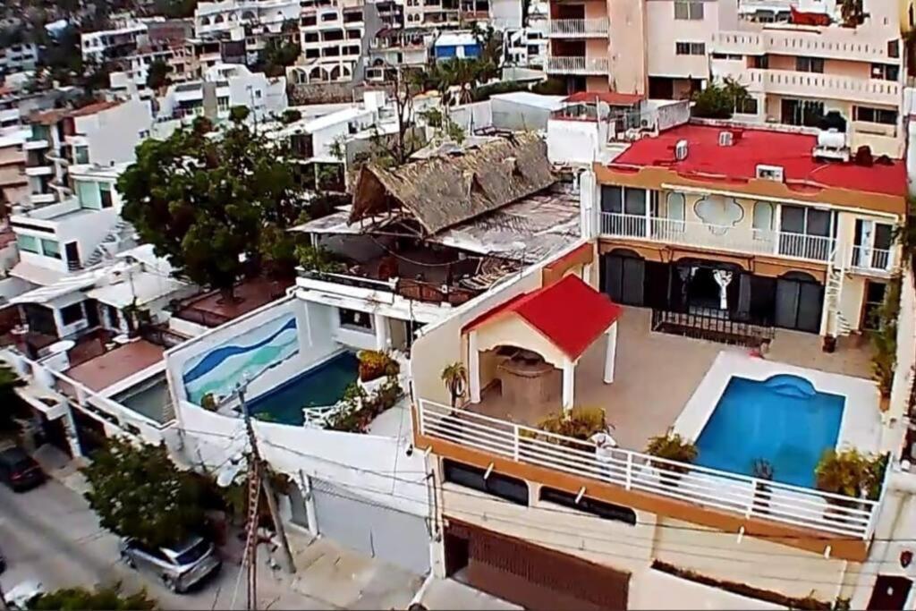 Blue Coast With Pool And Ocean View 10 To 35 P Villa Acapulco Exterior foto