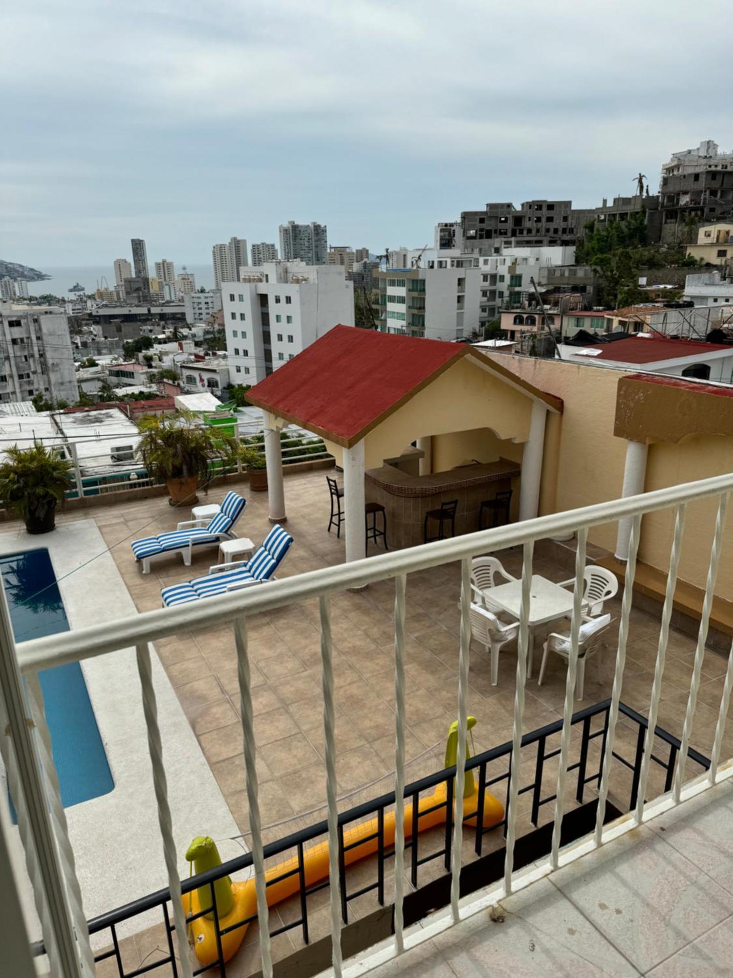 Blue Coast With Pool And Ocean View 10 To 35 P Villa Acapulco Exterior foto